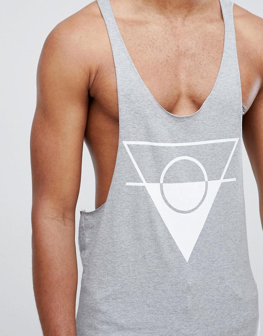Longline Sleeveless T-shirt