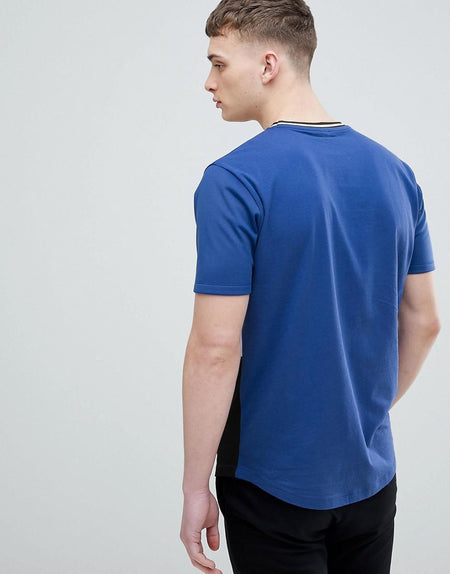 Panel Dip Dye And Raw Edge